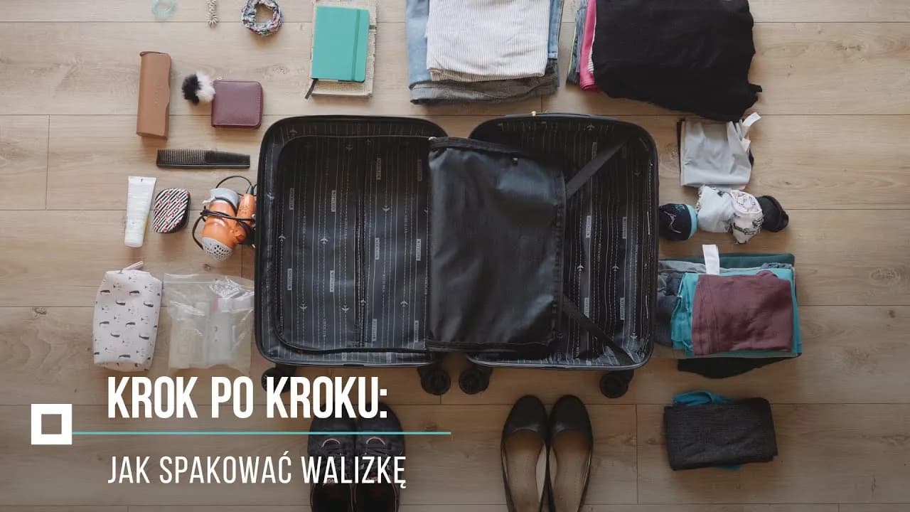 Jak układać rzeczy w walizce, aby uniknąć zagnieceń i zaoszczędzić miejsce