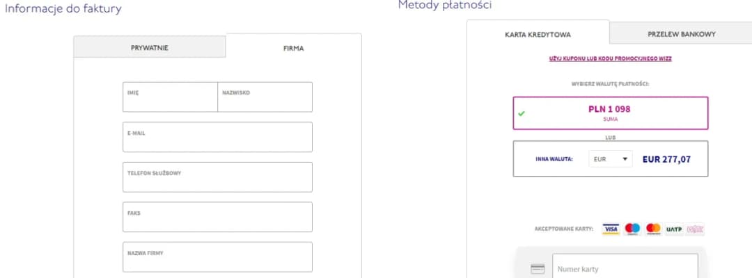Jak kupić bilet lotniczy przez internet w Wizz Air bez problemów
