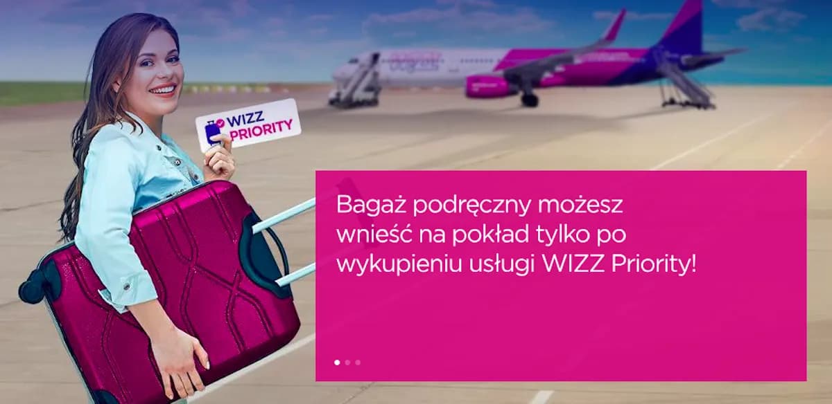 Wizzair bagaż podręczny - co sprawdzają przed wejściem na pokład?