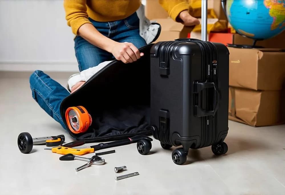 Jak naprawić walizkę: skuteczne sposoby na usunięcie uszkodzeń