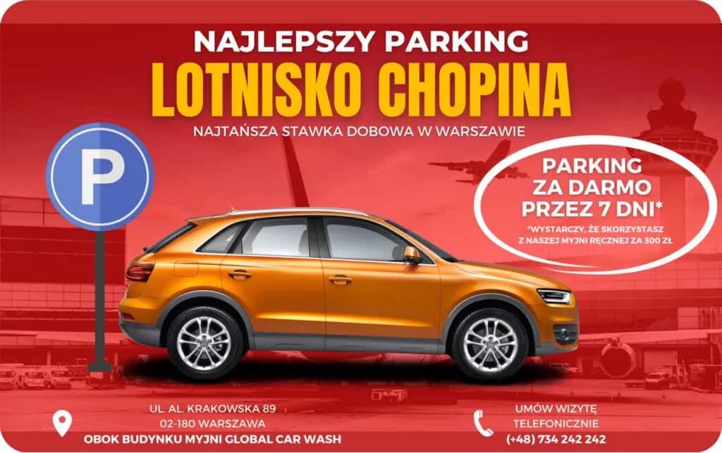 Gdzie zaparkować na lotnisku Chopina? Sprawdź najlepsze opcje parkingowe