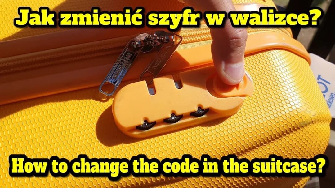 Jak zmienić zapomniany szyfr w walizce i odzyskać dostęp do bagażu